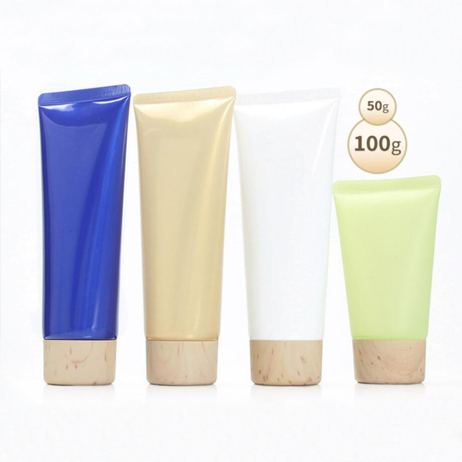 Gel Refill Pack - 50ml100ml tabung lembut bentuk kayu tutup