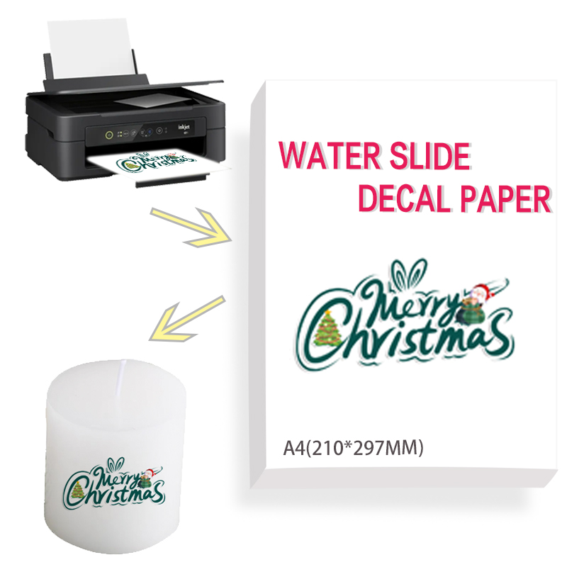 Ink Blotter Paper - Stiker DIY hadiah kerajinan keramik Inkjet
