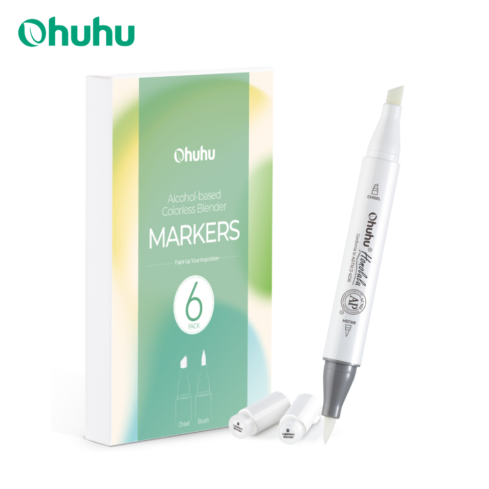 Copic Marker Sketch - Oshuhu push Blender tidak berwarna paket