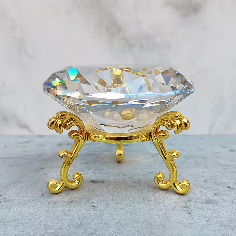Berlian Kristal K9 80Mm dengan - Paper Weight Crystal ulasan dan harga