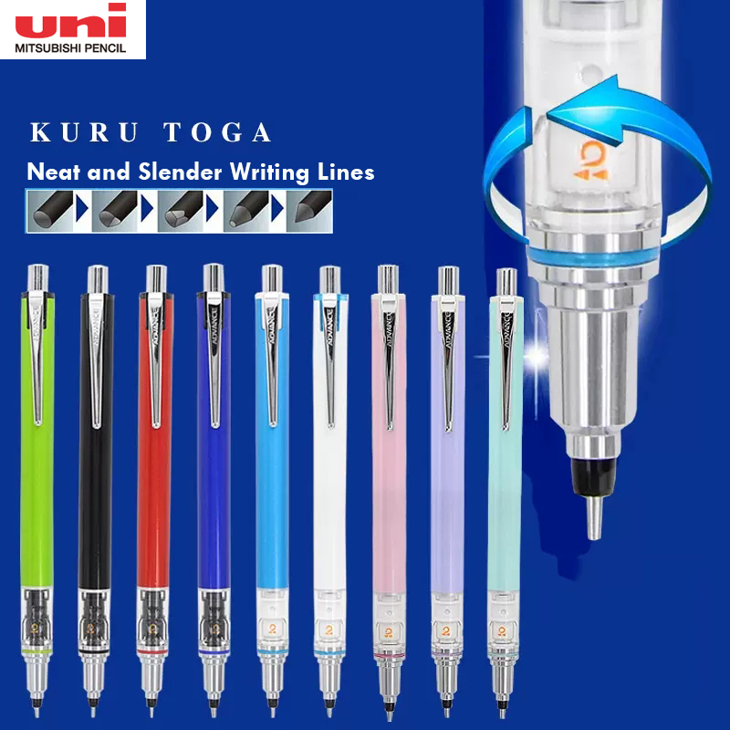 Uni pensil mekanik putar Japan - Mechanical Pencil 0.3 ulasan dan harga