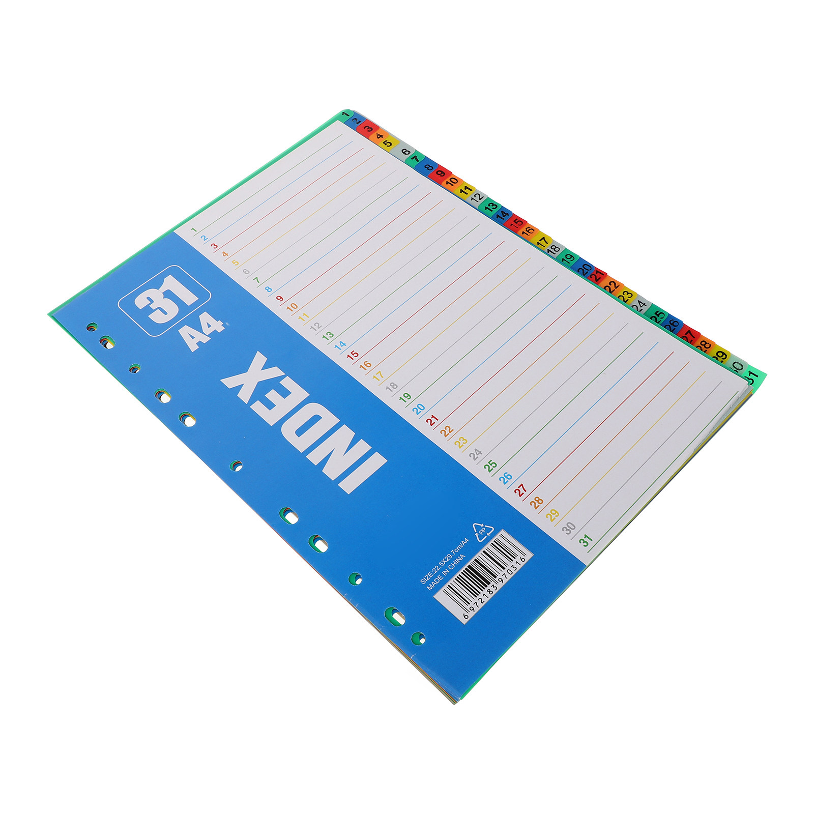 1 Set Pembatas Halaman Indeks  - Tab Divider A4 ulasan dan harga