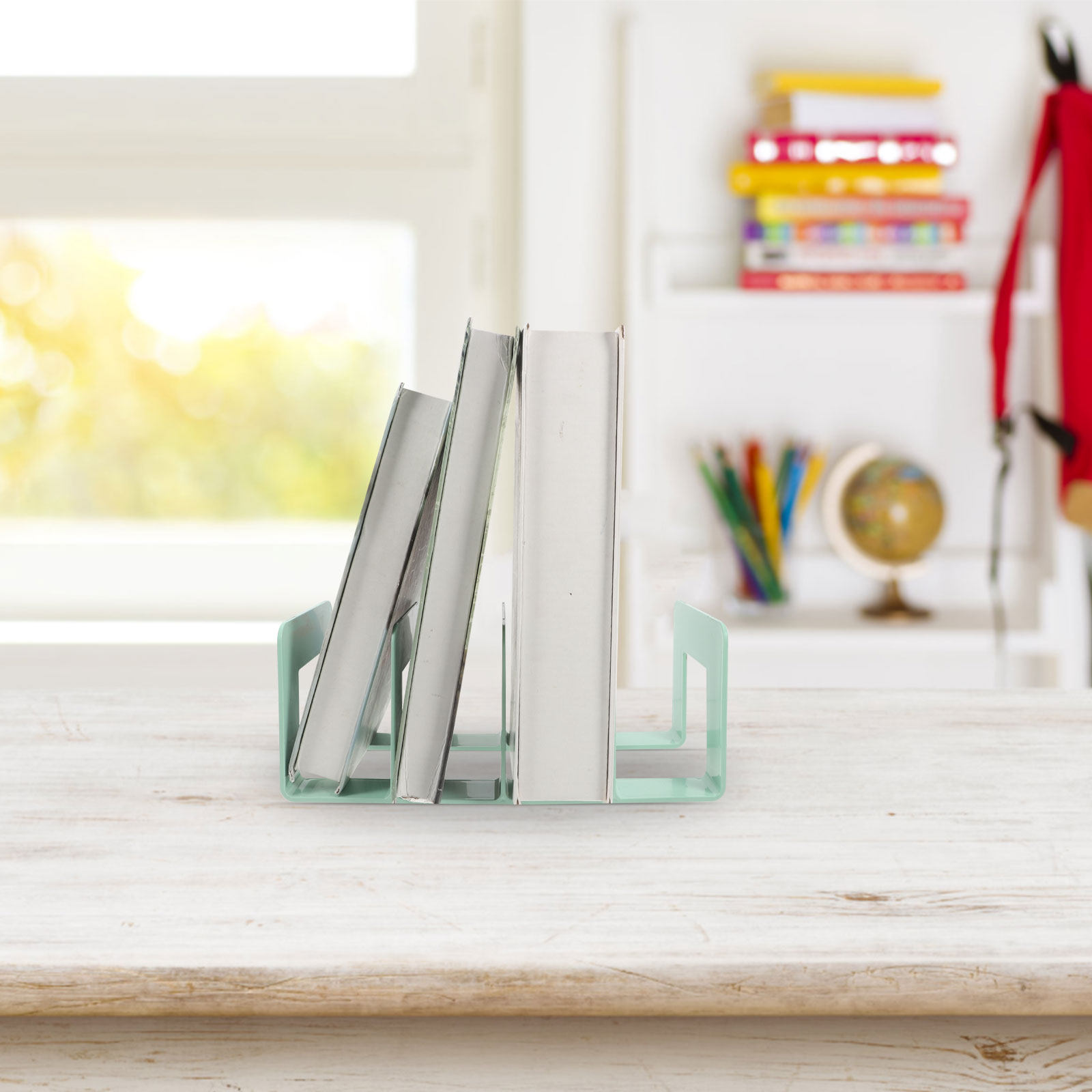 Rak Penyimpanan Buku Meja, Rak - Magazine Holder Rack ulasan dan harga