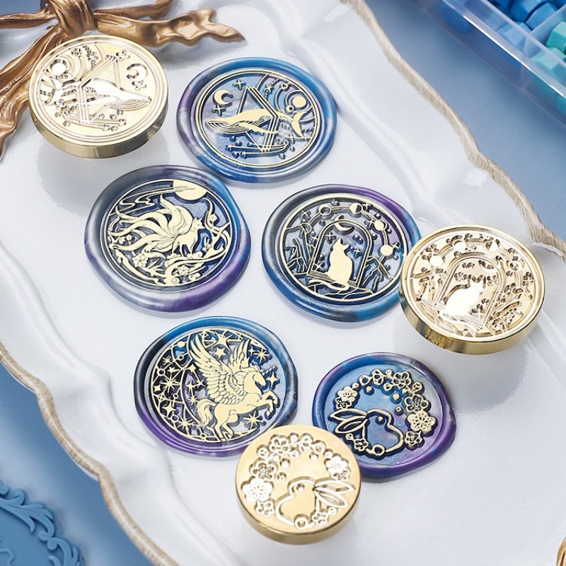 Perlengkapan Stempel Segel Lil - Wax Seal Stamp Set ulasan dan harga
