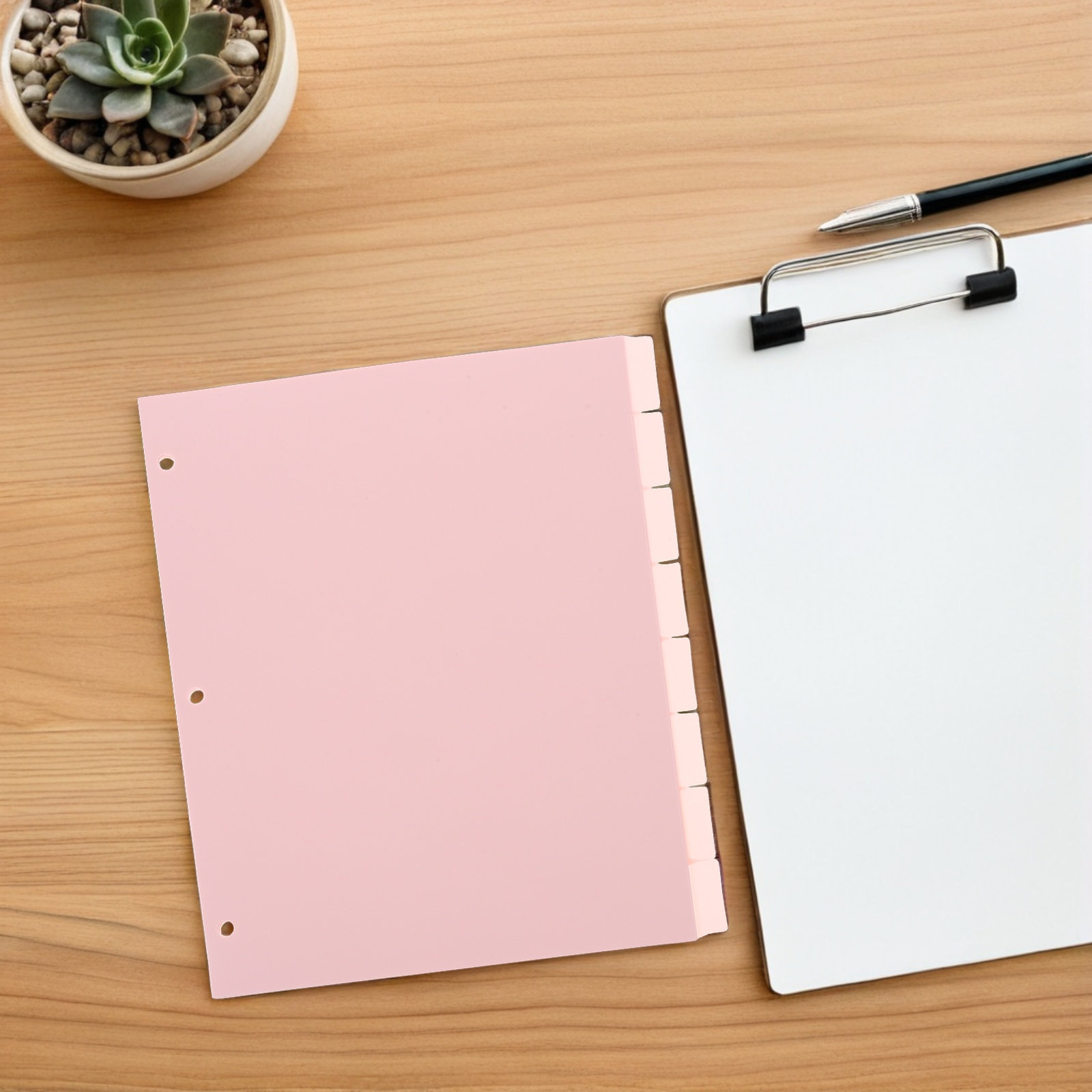8 Lembar Pembatas Binder Kuat  - Tab Divider A4 ulasan dan harga