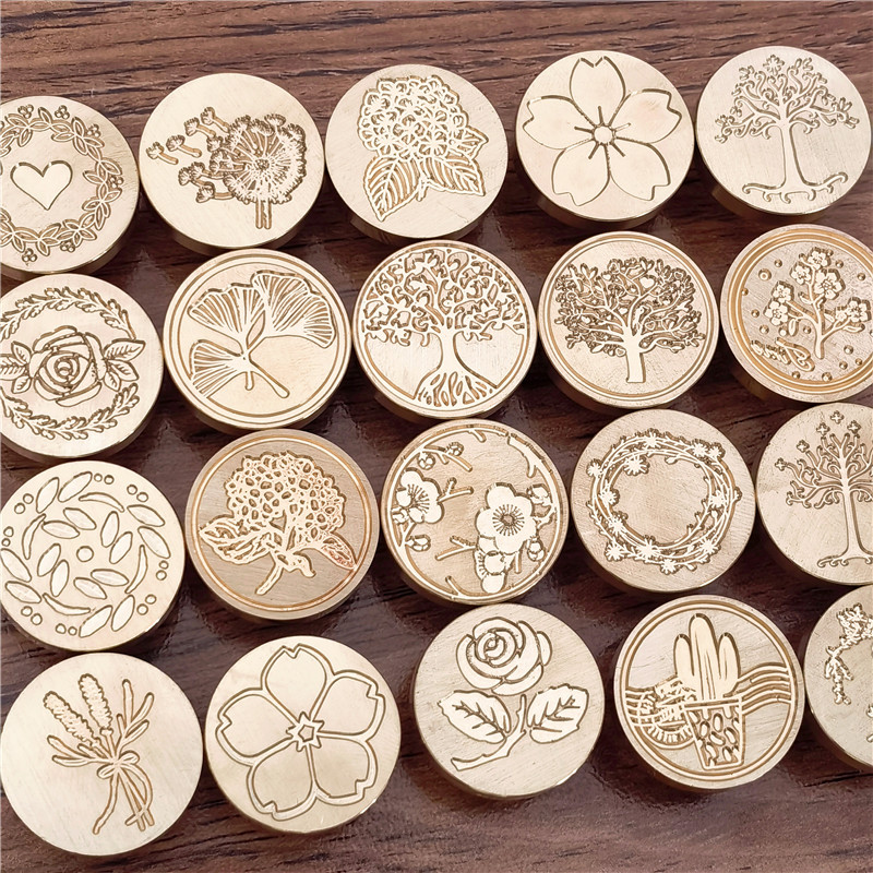 Cap lilin kepala bunga cap lil - Wax Seal Stamp Set ulasan dan harga