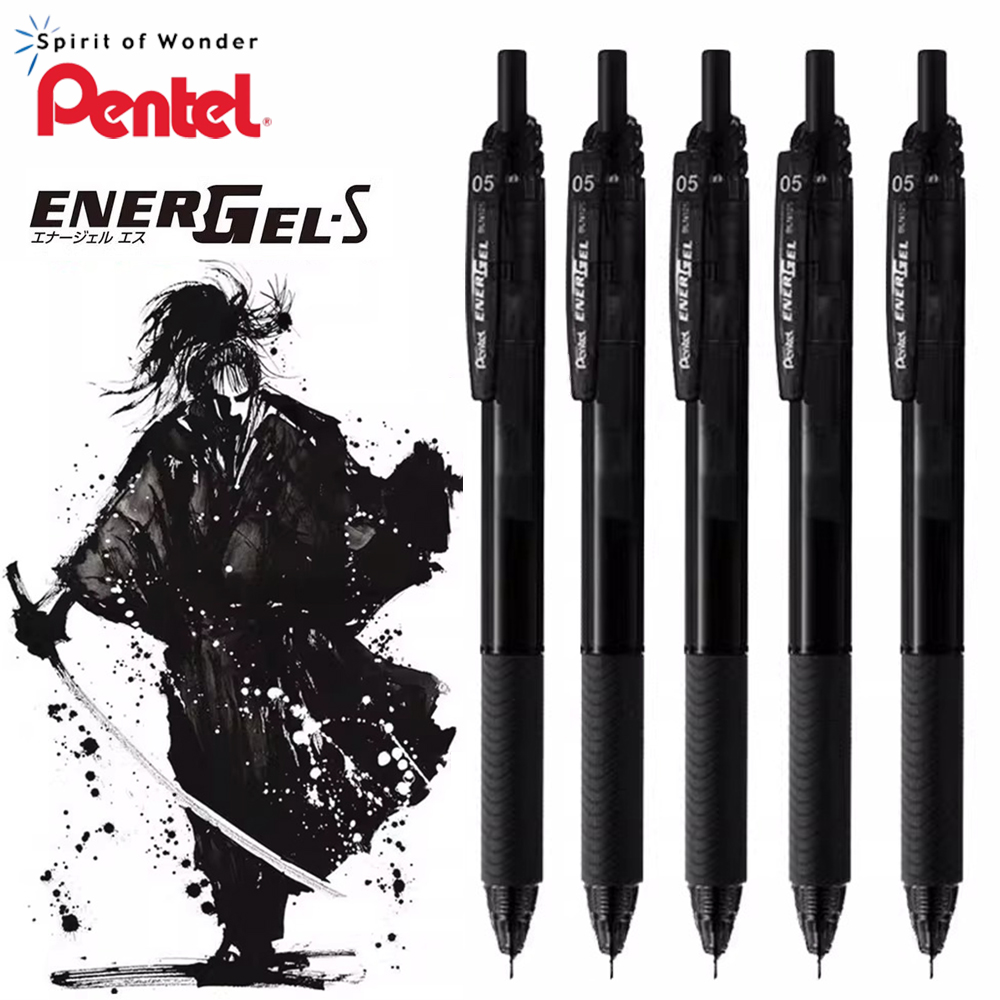 5/10 Buah Pena Gel Pentel Jepa - Pentel Pen Energel ulasan dan harga
